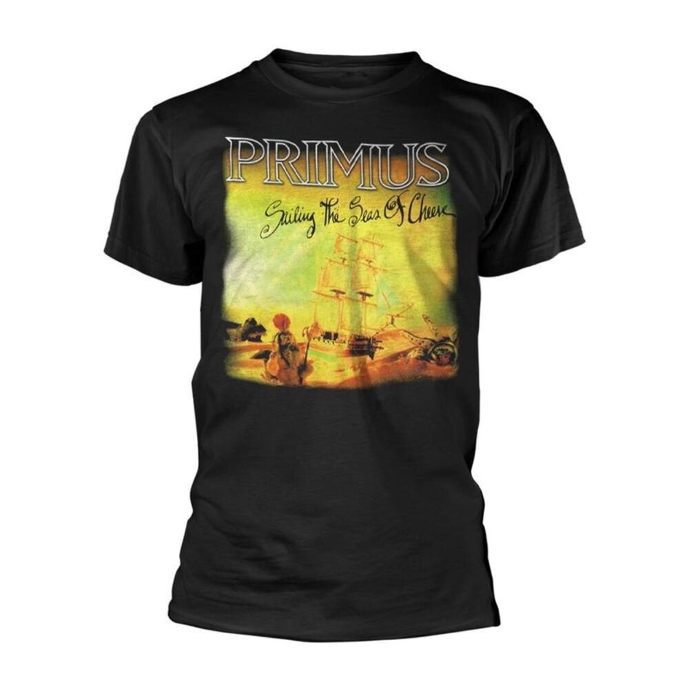 Primus Unisex Adult Sailing The Seas Of Cheese T-Shirt / Black